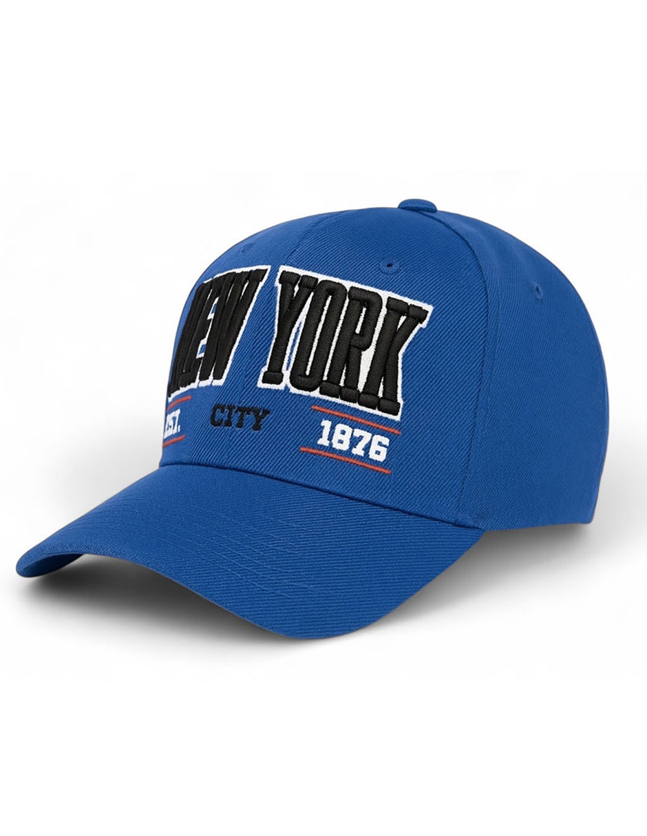 Gorra con visera curva snapback para adulto