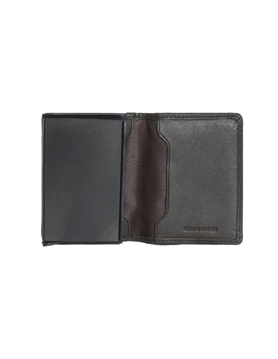 Tarjetero Dockers piel para hombre