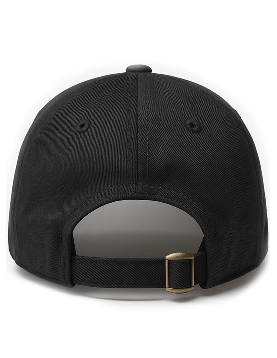 Gorra visera curva correa ajustable casual para hombre