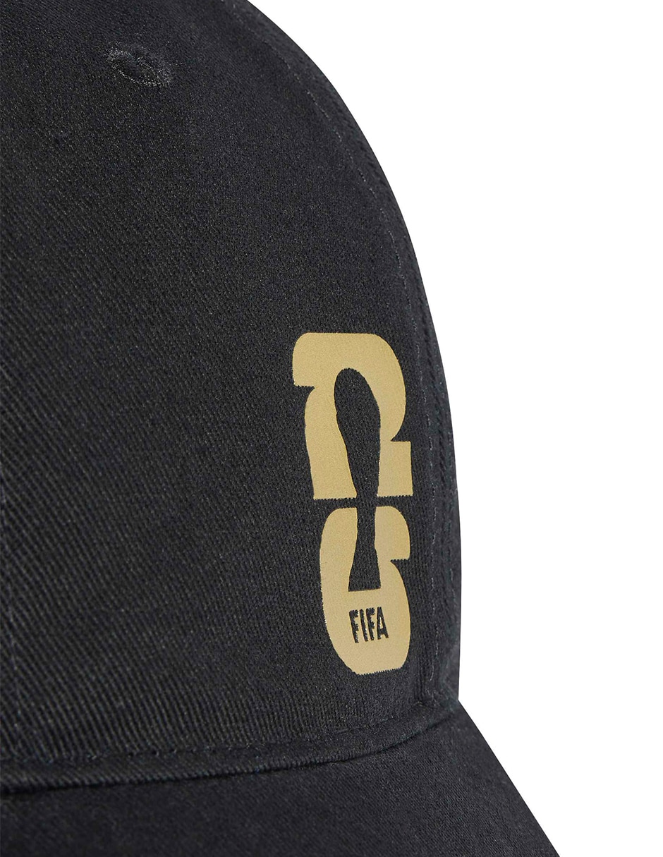 Gorra con visera curva broche para fútbol Fifa World Cup para adulto