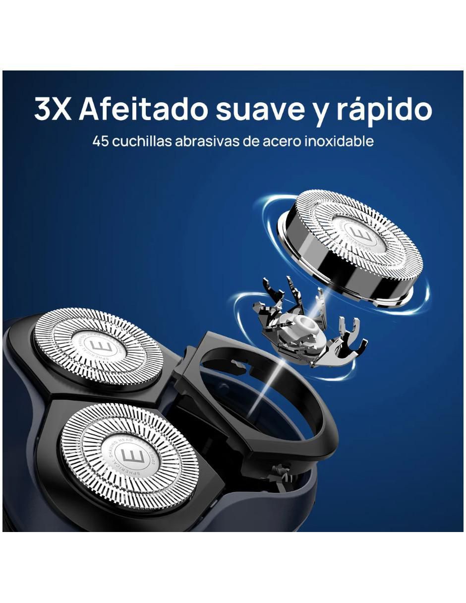 Recortadora para cabello, barba y cuerpo rasuradora contra el agua 2