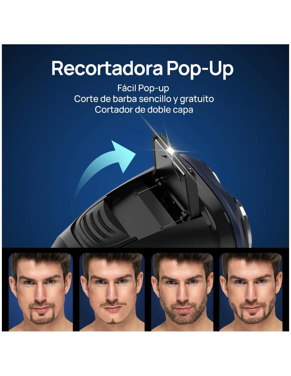 Recortadora para cabello, barba y cuerpo rasuradora contra el agua 3