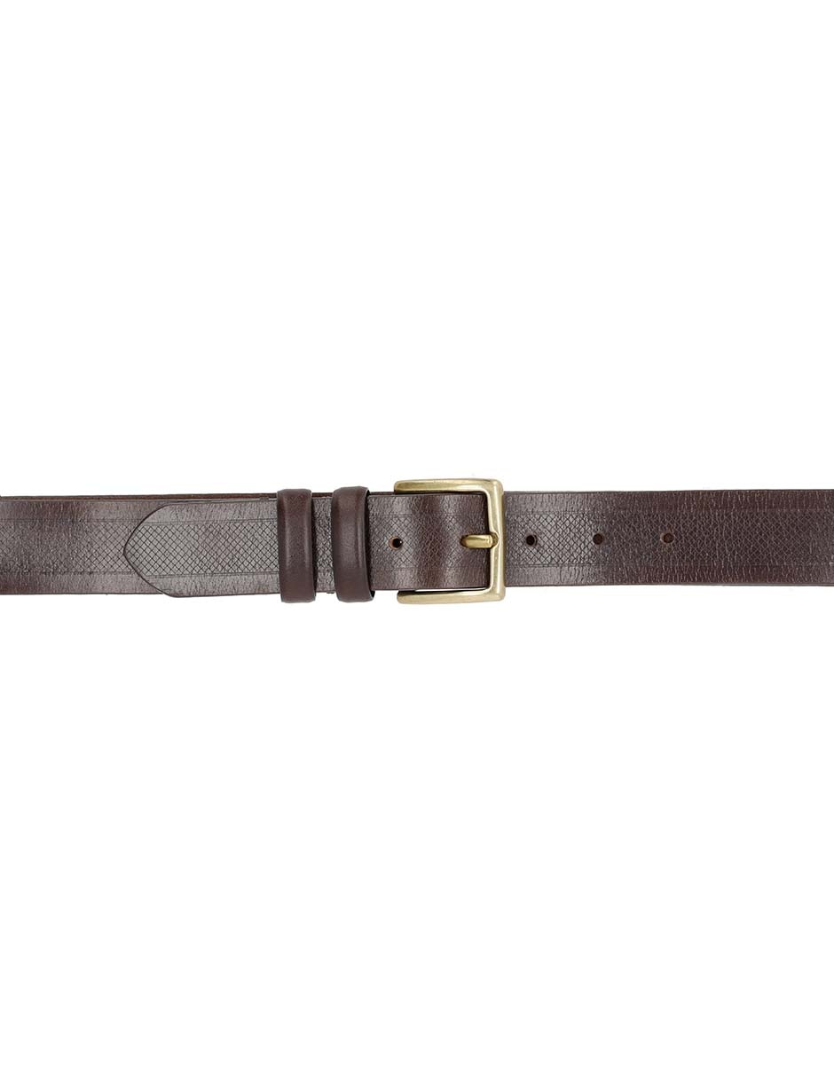 Cinturón de piel para hombre