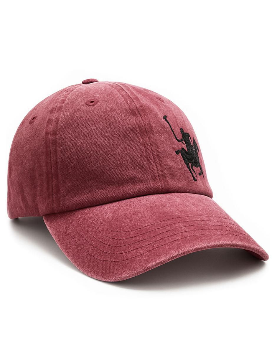 Gorra visera curva correa ajustable casual para hombre