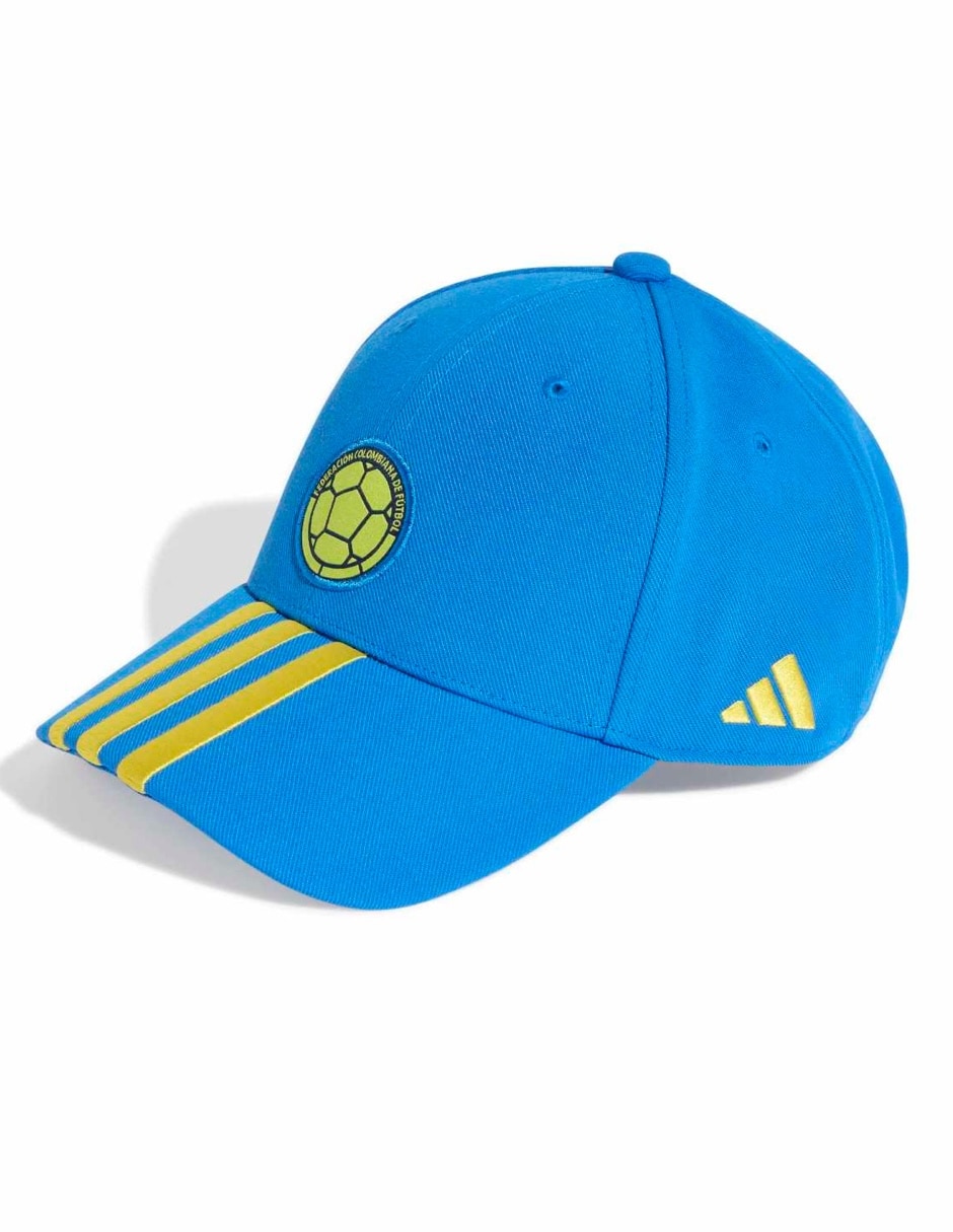 Gorra con visera curva broche para fútbol Fifa World Cup Selección De De Colombia adulto