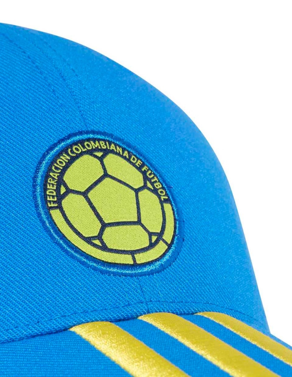 Gorra con visera curva broche para fútbol Fifa World Cup Selección De De Colombia adulto