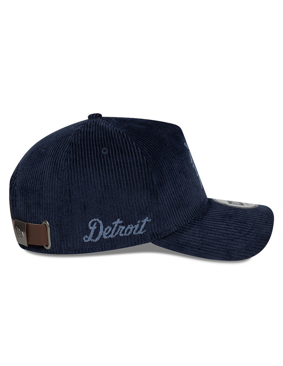 Gorra visera curva correa ajustable para béisbol Cord Detroit Tigers para adulto