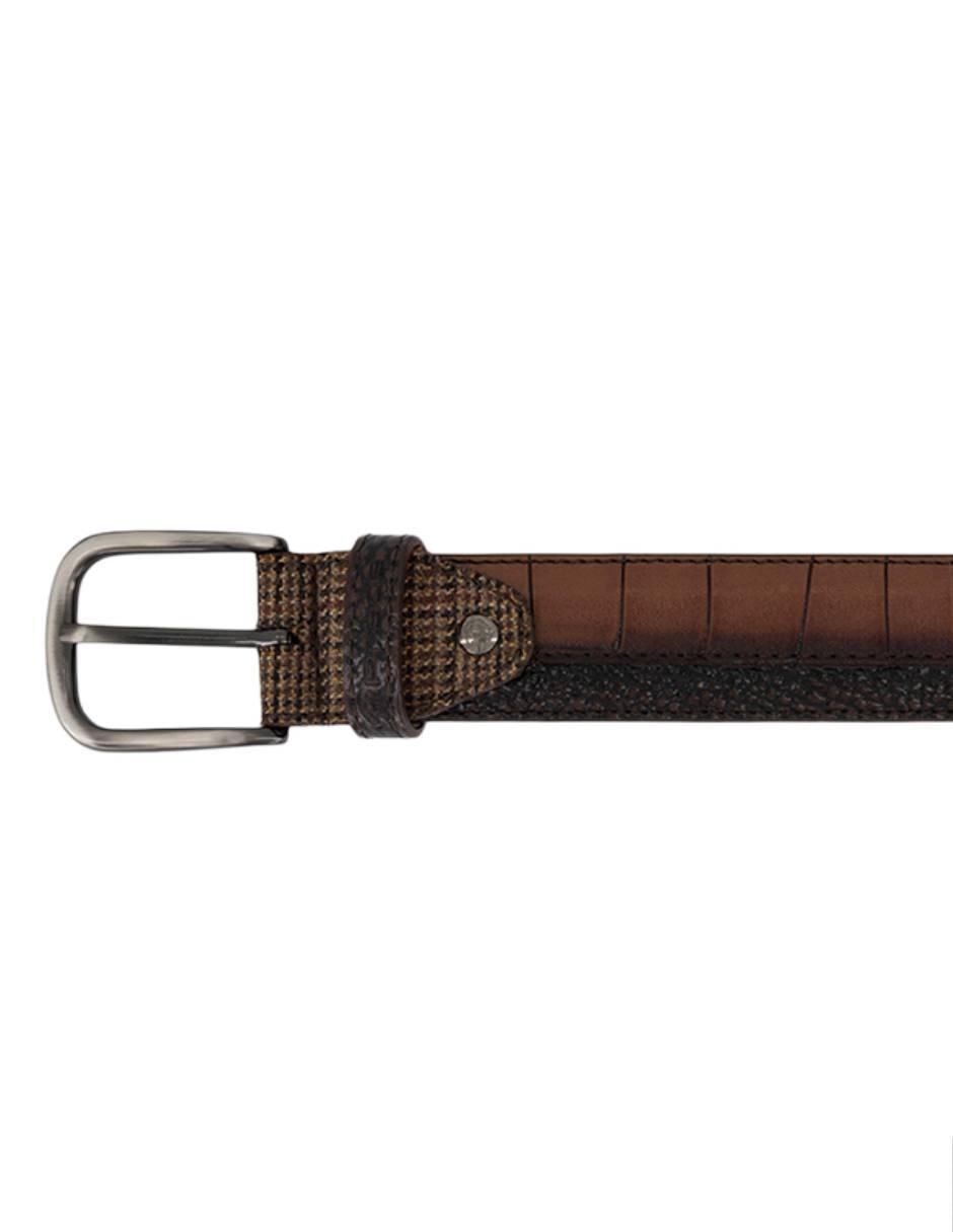 Cinturón Prada de piel para hombre