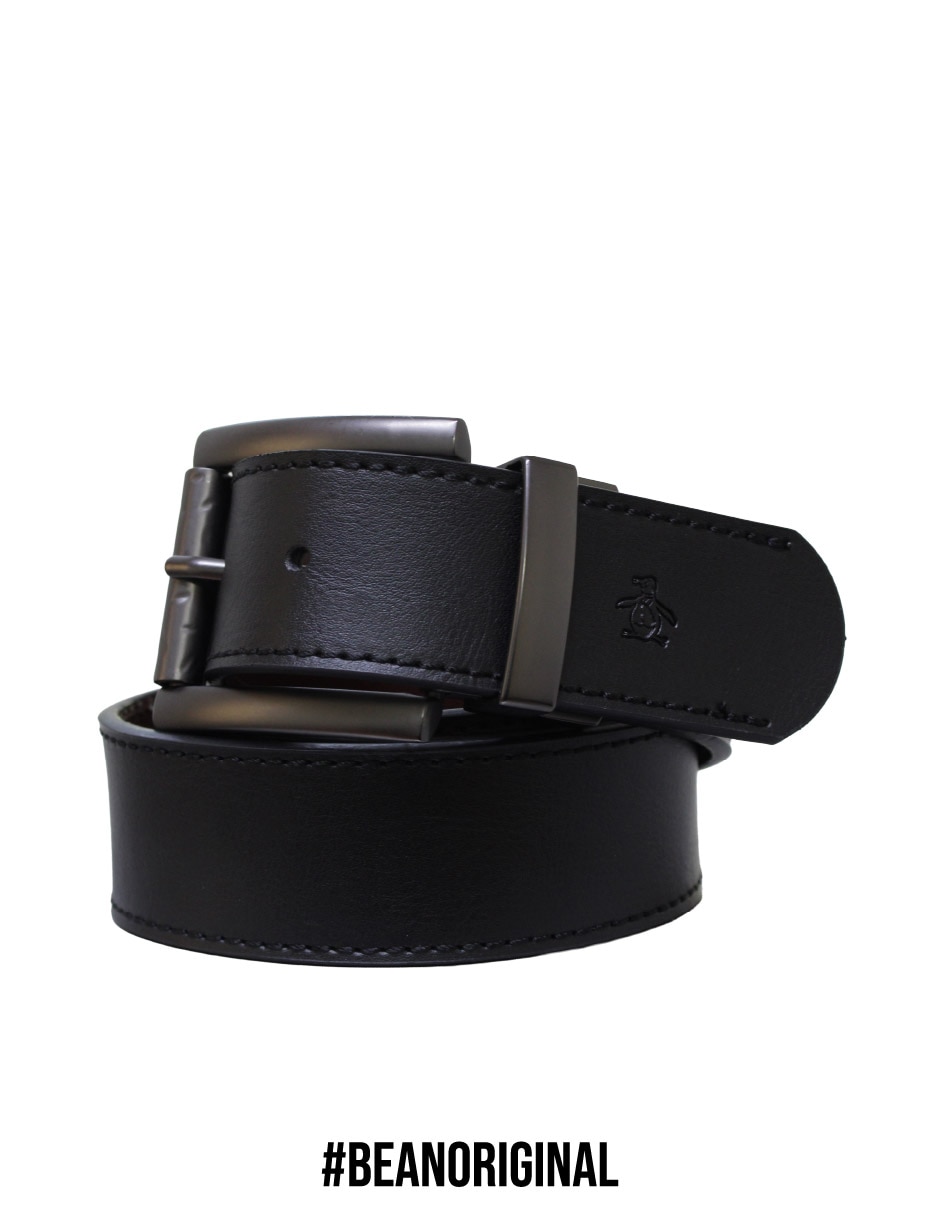 Cinturón Original Penguin de piel para hombre