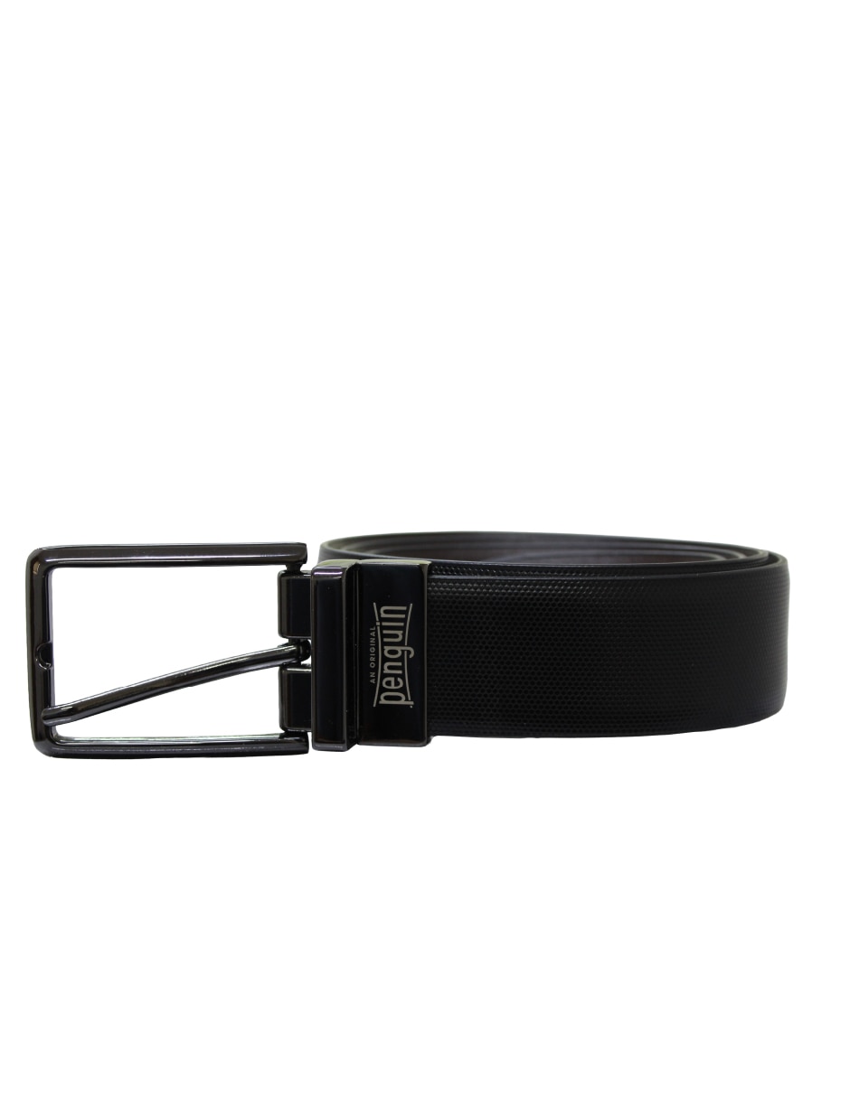 Cinturón de piel para hombre