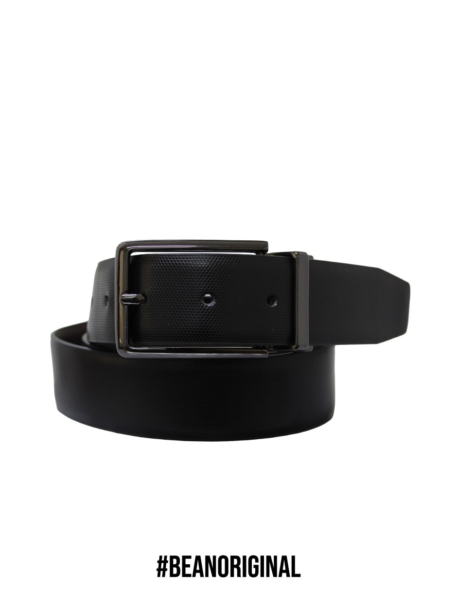 Cinturón de piel para hombre