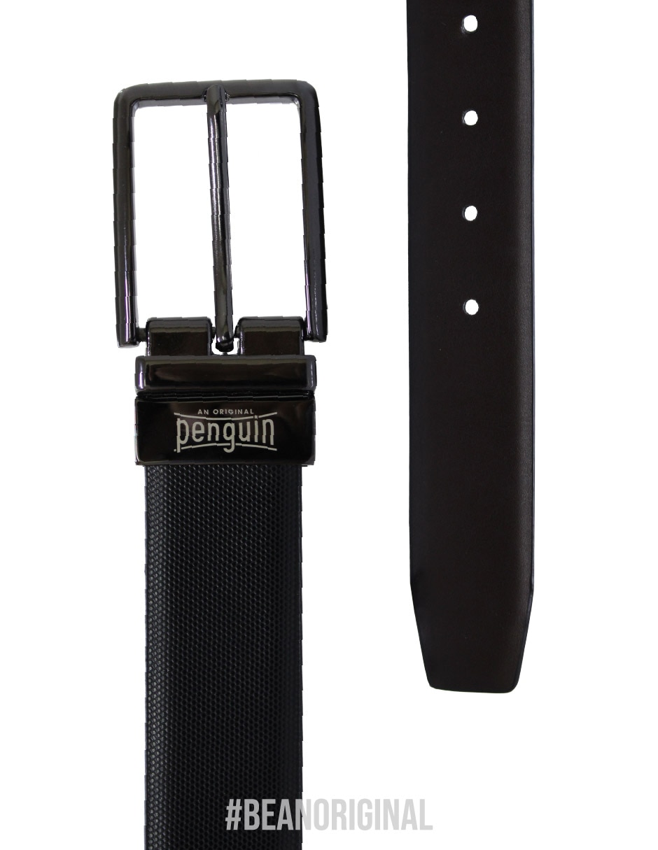 Cinturón de piel para hombre