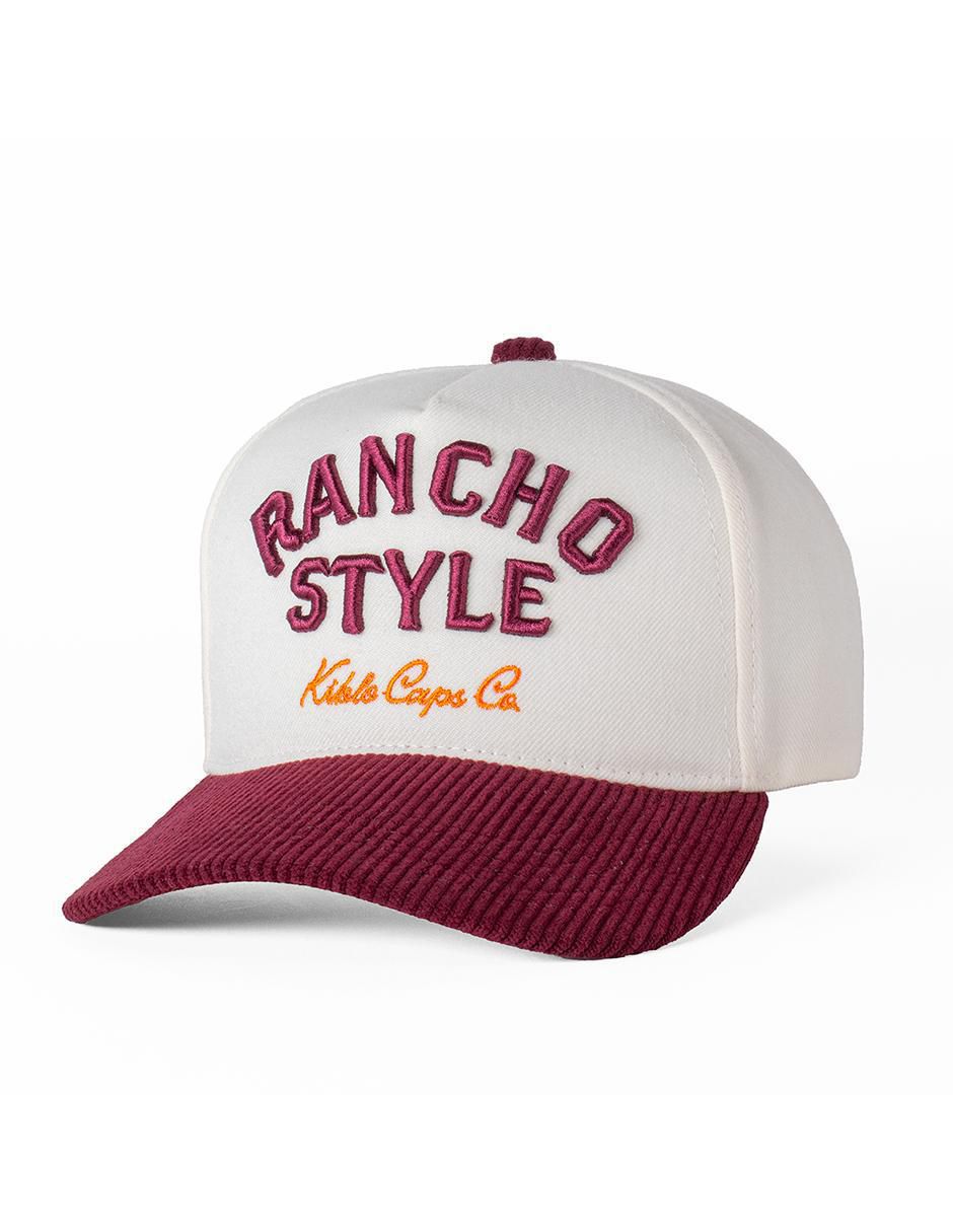 Gorra visera curva broche casual Western Malbec para adulto Gorra visera curva broche casual Western Malbec para adulto