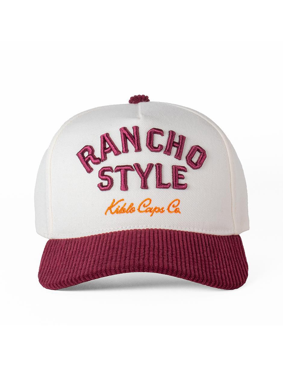 Gorra visera curva broche casual Western Malbec para adulto 6