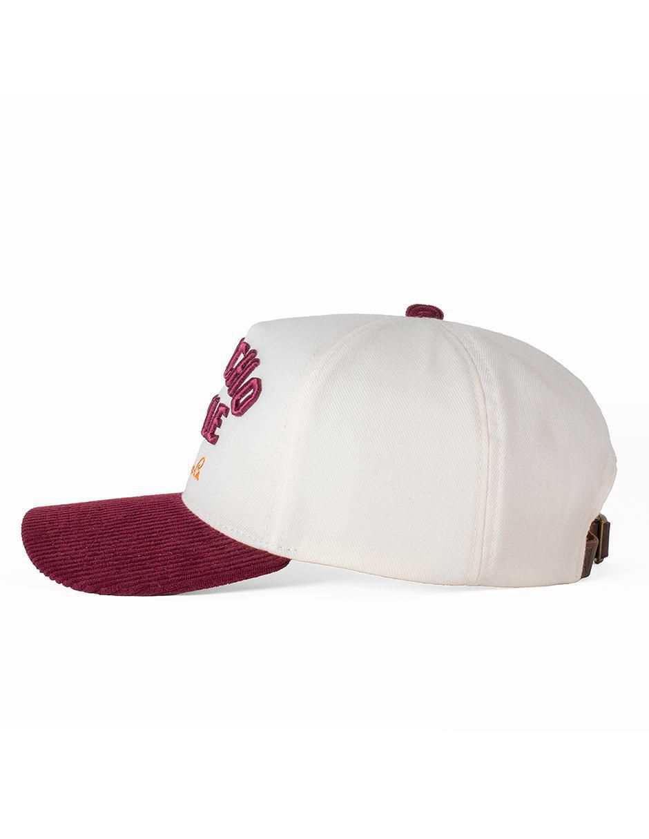 Gorra visera curva broche casual Western Malbec para adulto 3