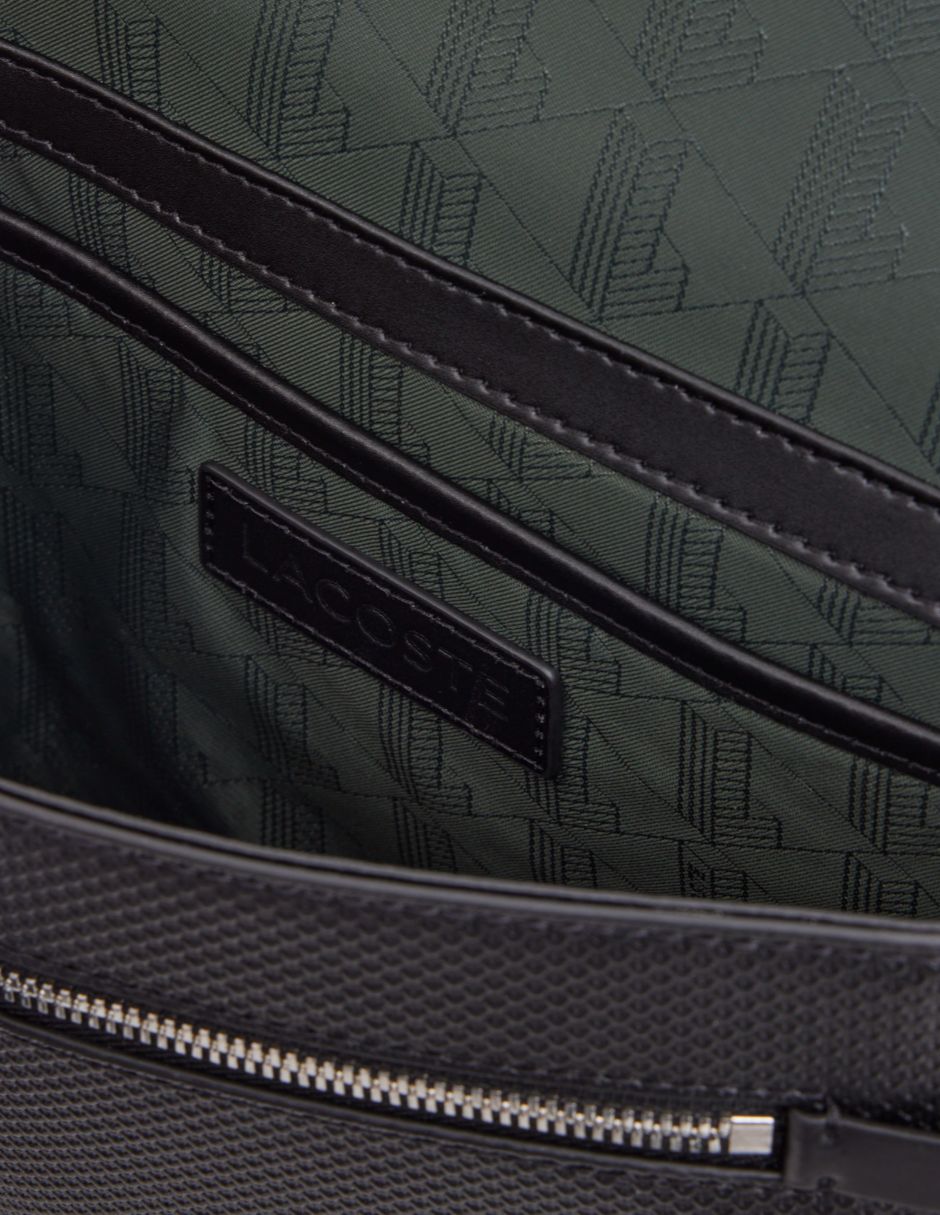 Bolsa messenger de piel para hombre