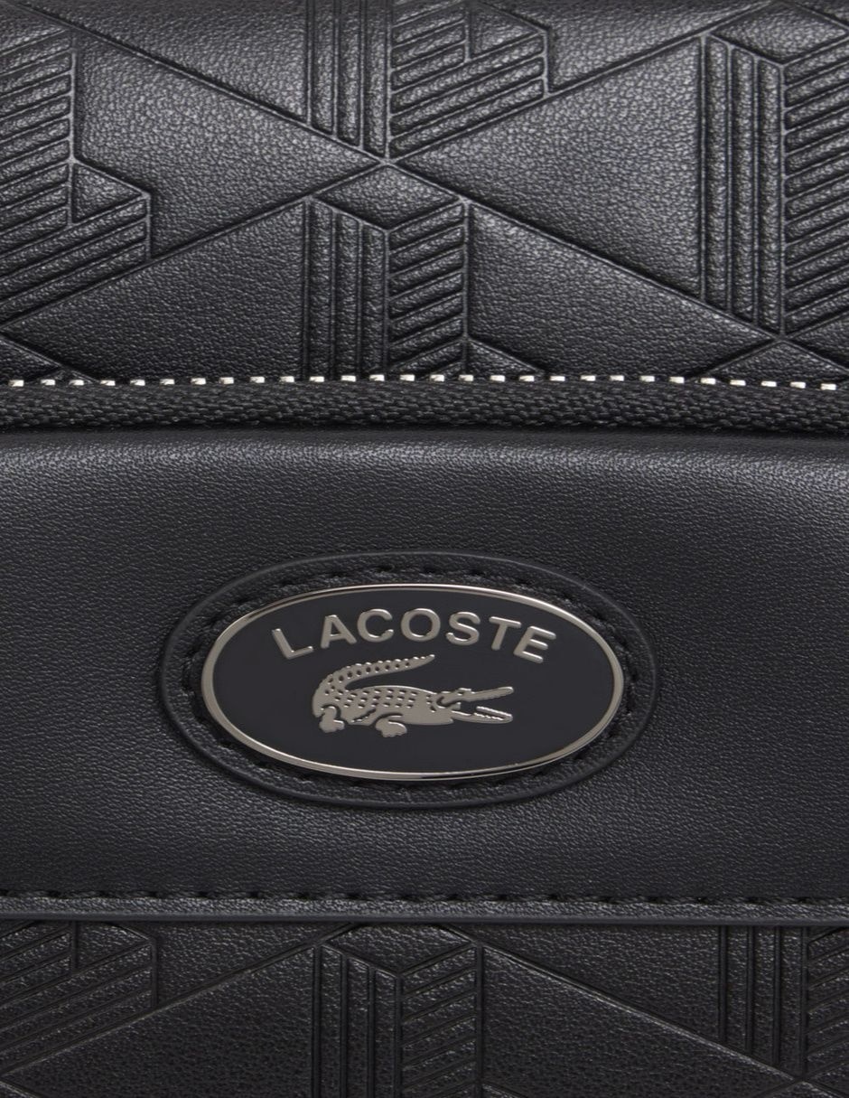 Bolsa messenger lacoste chantaco de piel para hombre