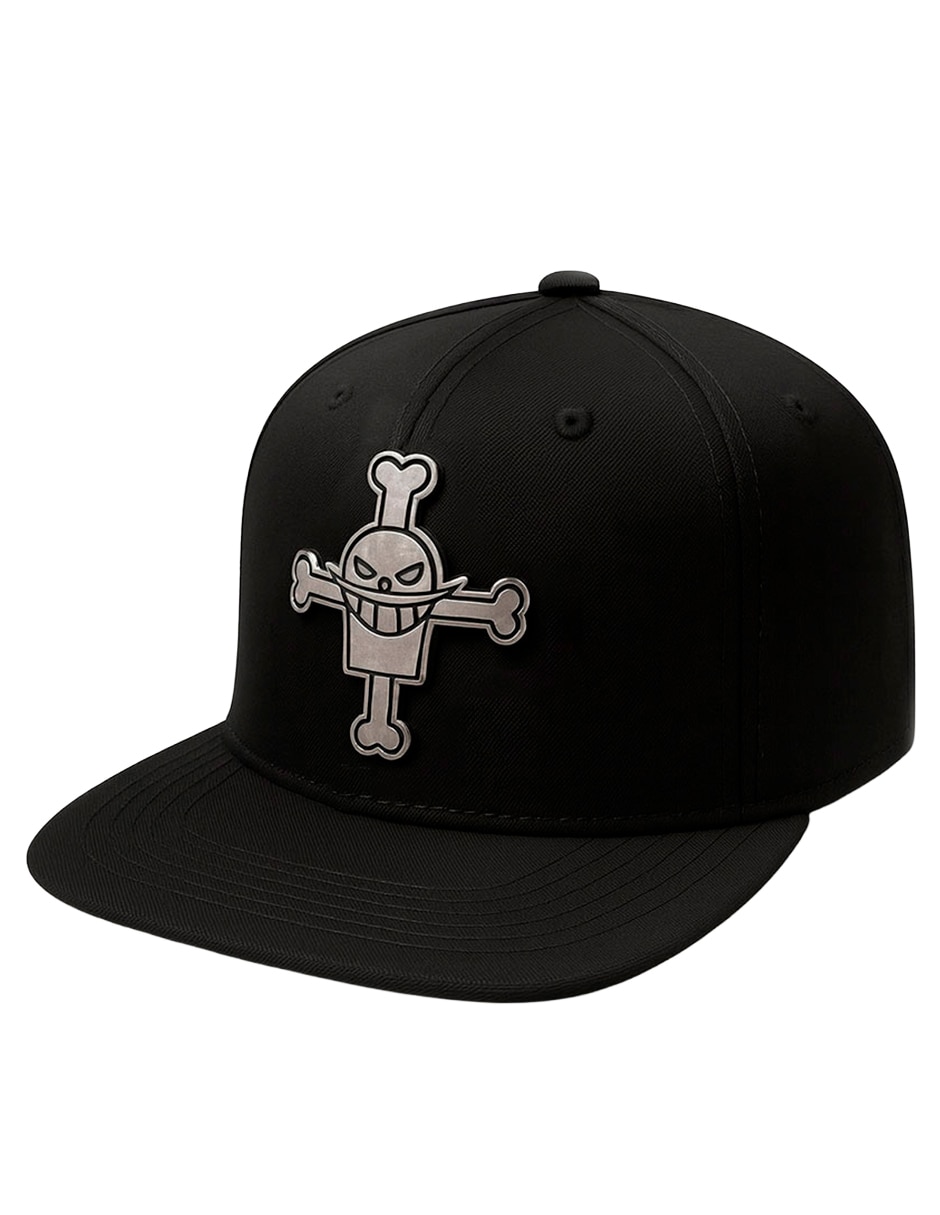 Gorra visera plana snapback casual para hombre