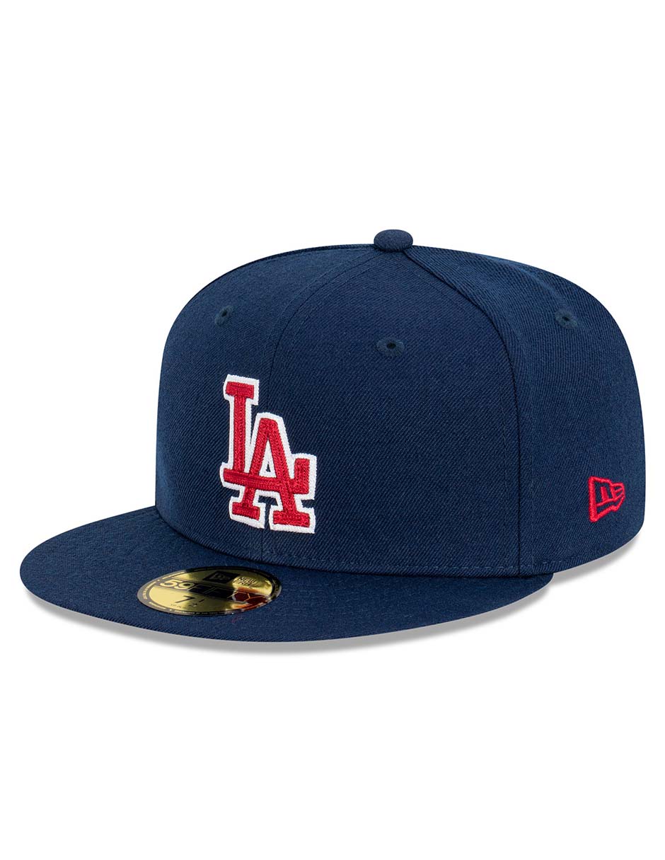 Gorra visera plana cerrada para béisbol Seasonal Chain Stitch Los Angeles Dodgers para hombre Gorra visera plana cerrada para béisbol Seasonal Chain Stitch Los Angeles Dodgers para hombre