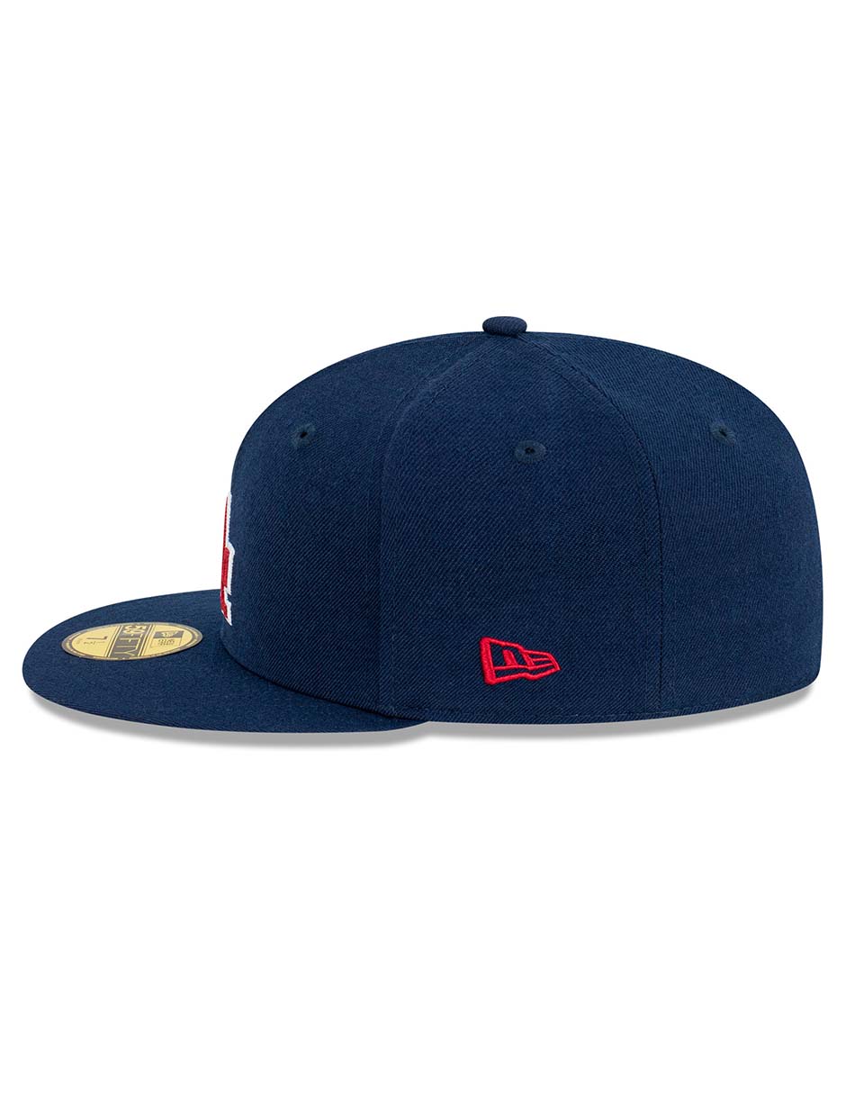Gorra visera plana cerrada para béisbol Seasonal Chain Stitch Los Angeles Dodgers para hombre 3