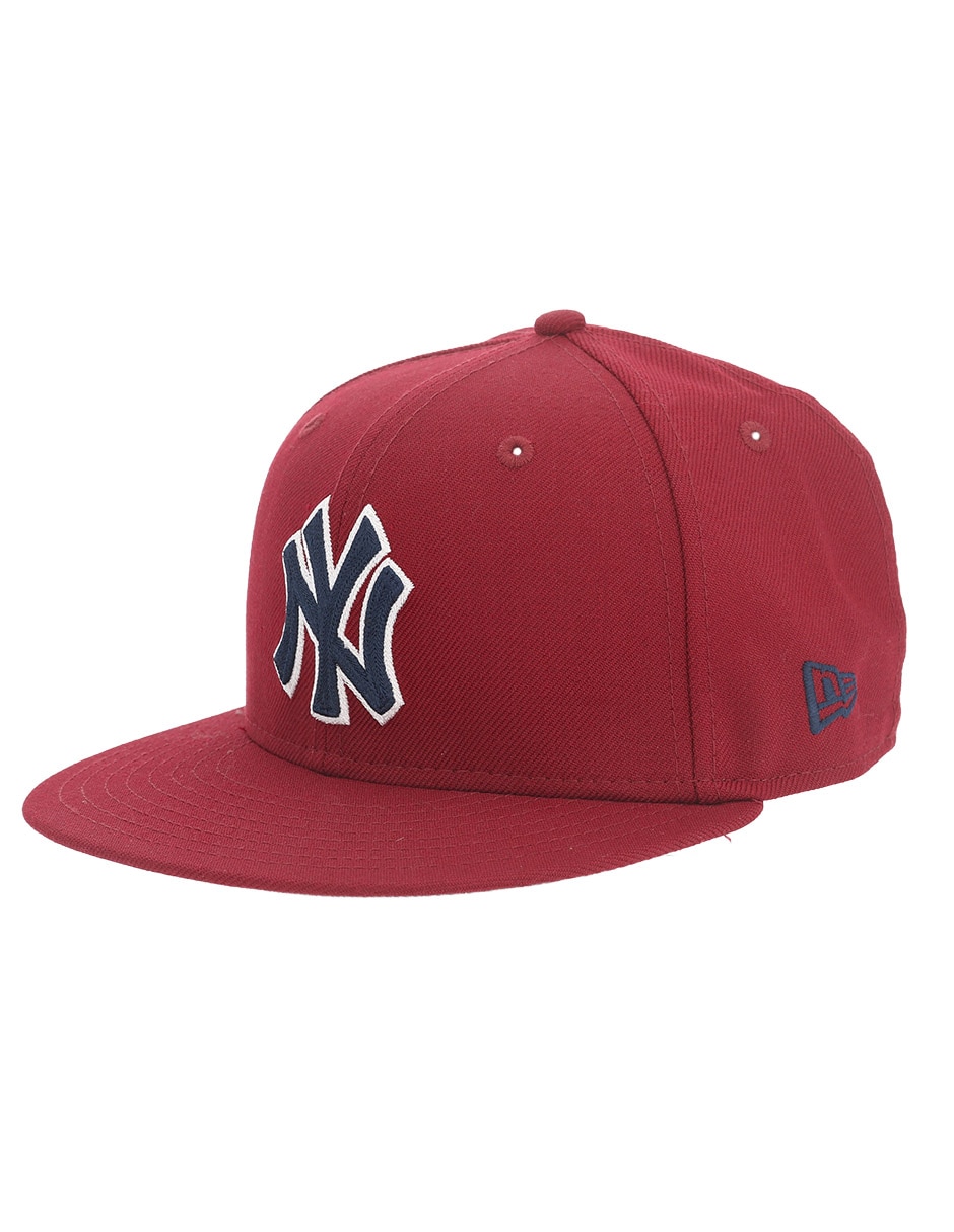 Gorra visera plana cerrada para béisbol Seasonal Chain Stitch New York Yankees para hombre
