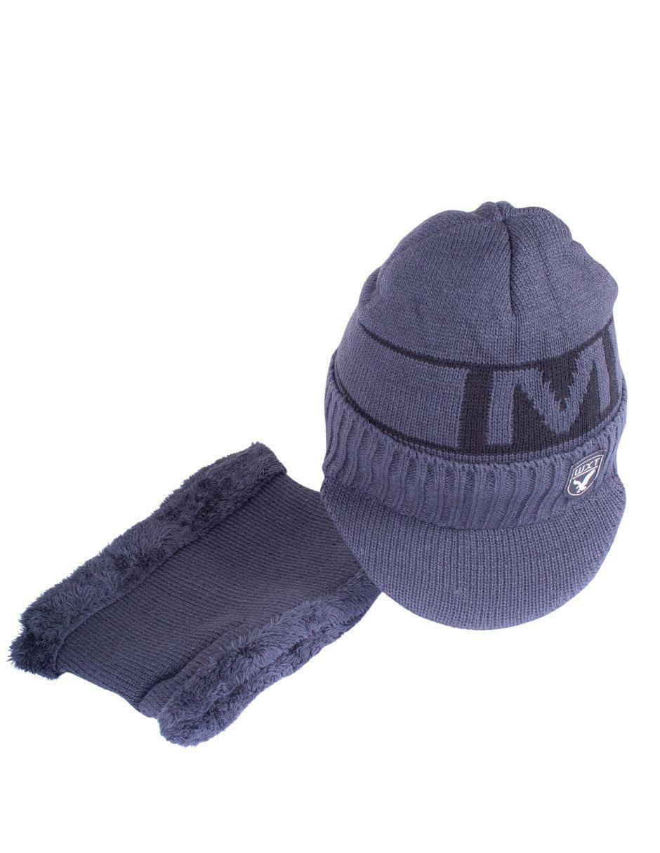 Set bufanda y gorro de hombre 6