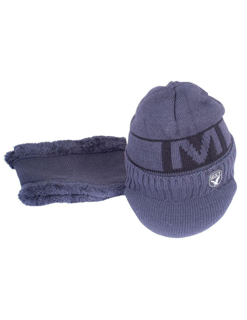 Set bufanda y gorro de hombre 7