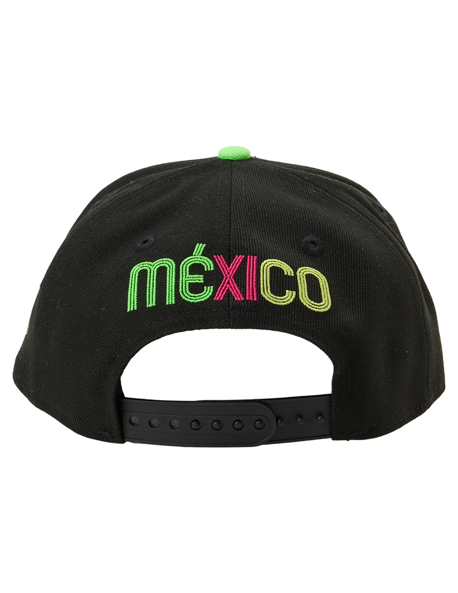 Gorra visera curva snapback casual México para adulto 3