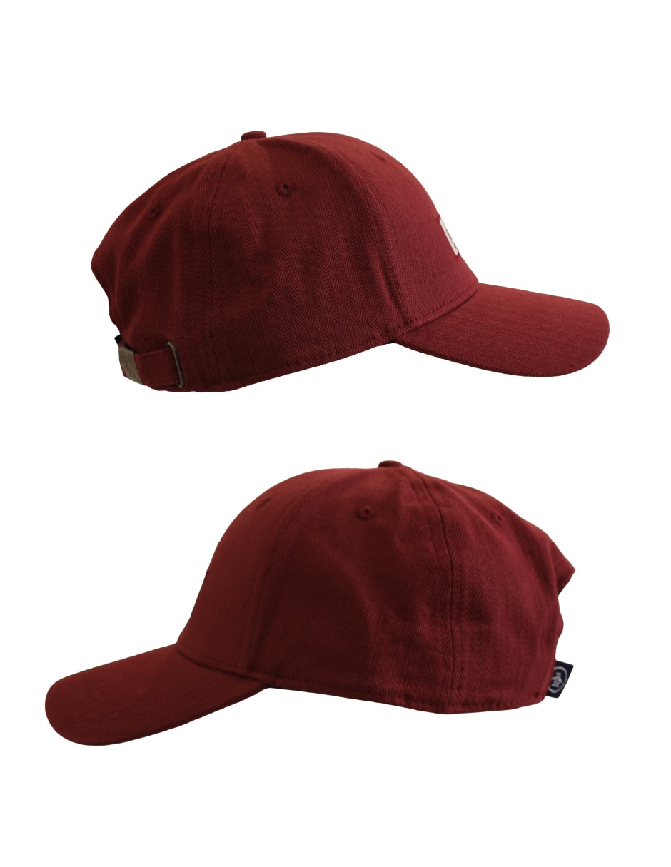 Gorra visera curva correa ajustable casual para hombre 4
