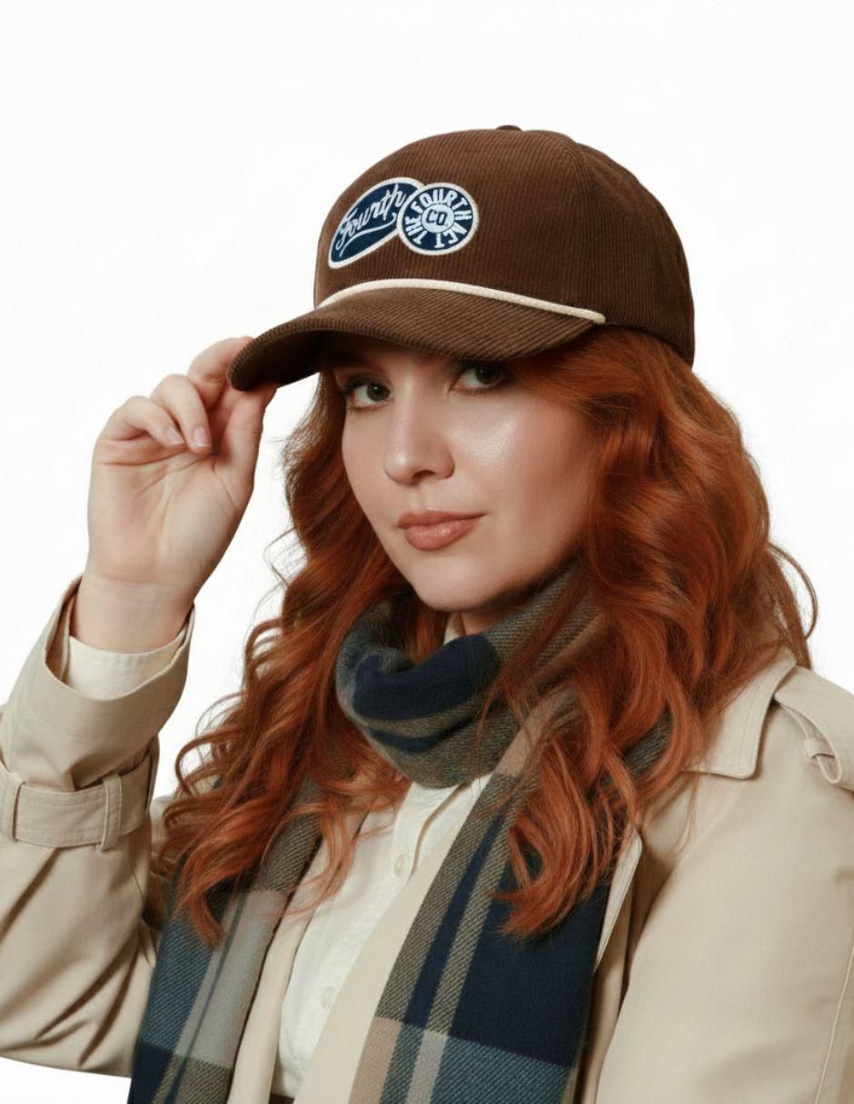 Gorra visera curva hebilla casual Fourth Act para adulto 6