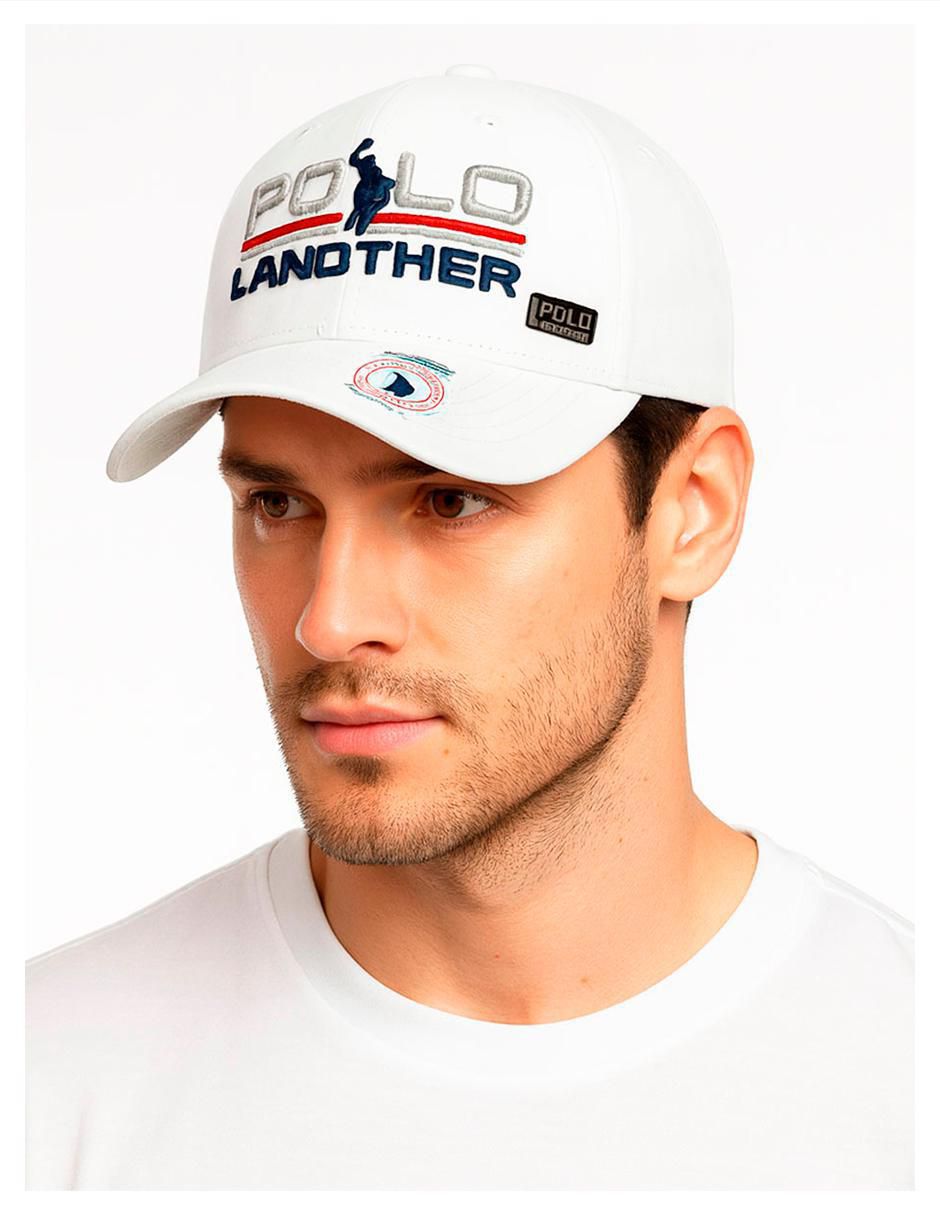 Gorra visera curva velcro casual para hombre
