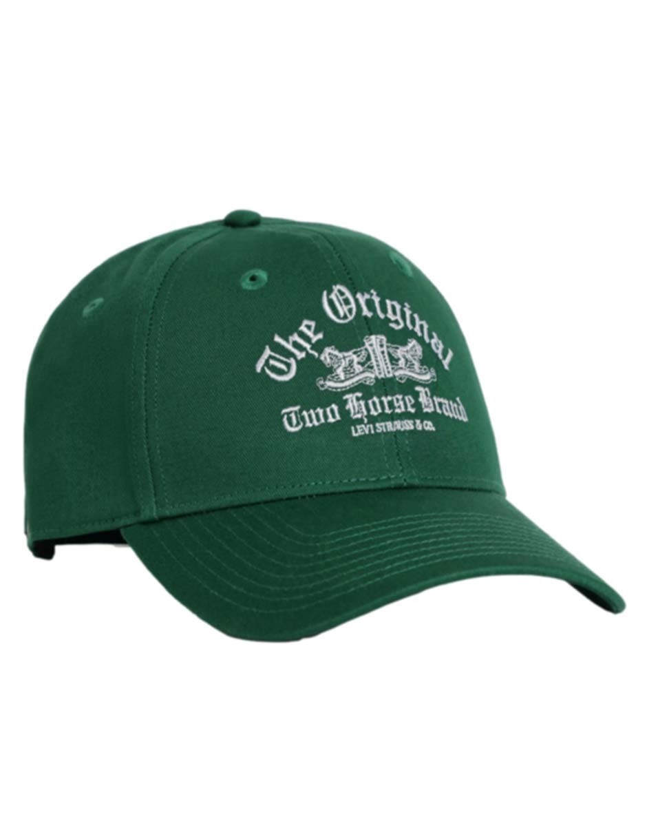 Gorra visera curva correa ajustable casual para hombre