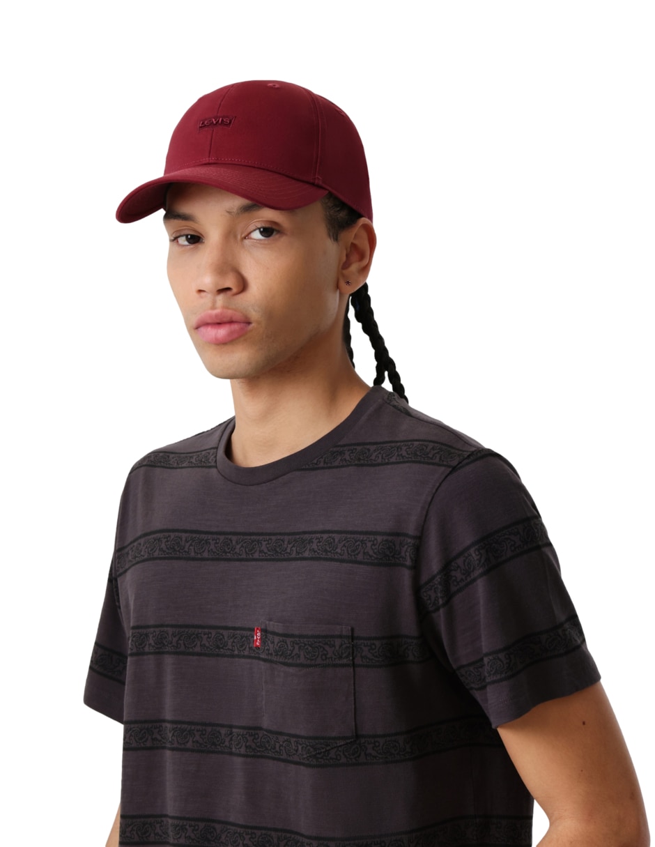 Gorra visera curva correa ajustable casual para hombre 2