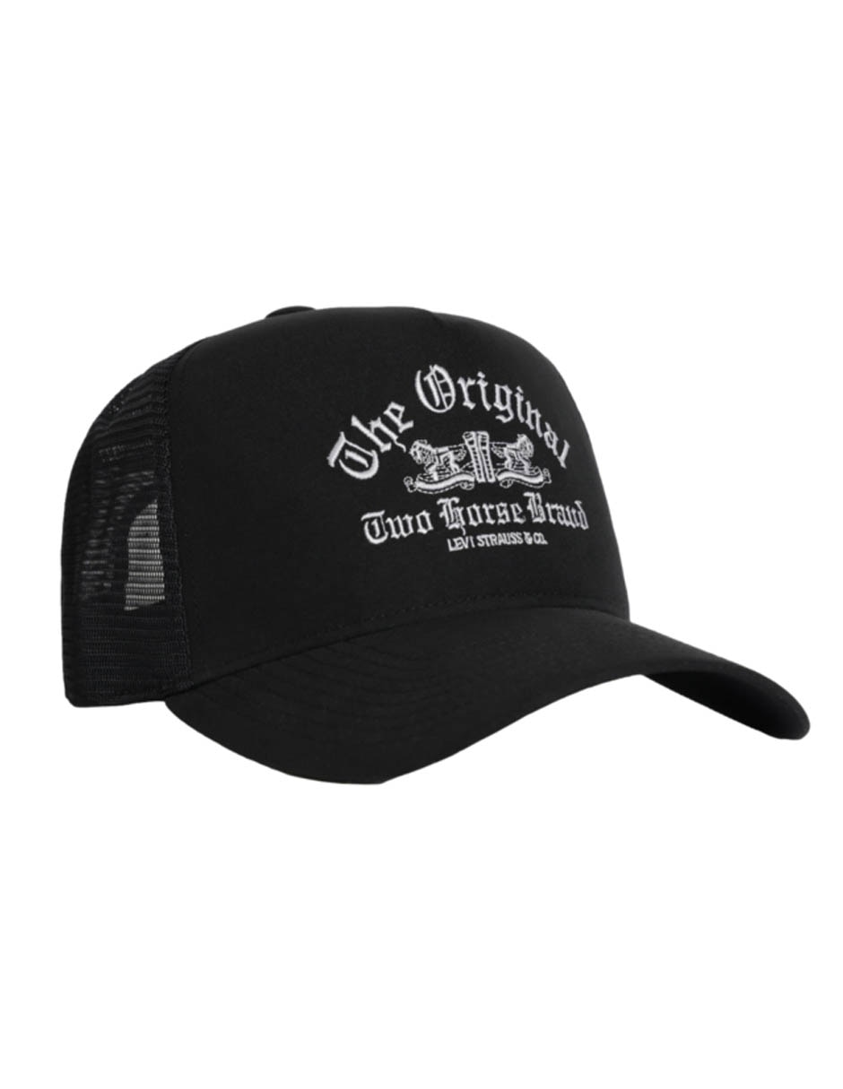 Gorra visera curva snapback casual Levi's para hombre
