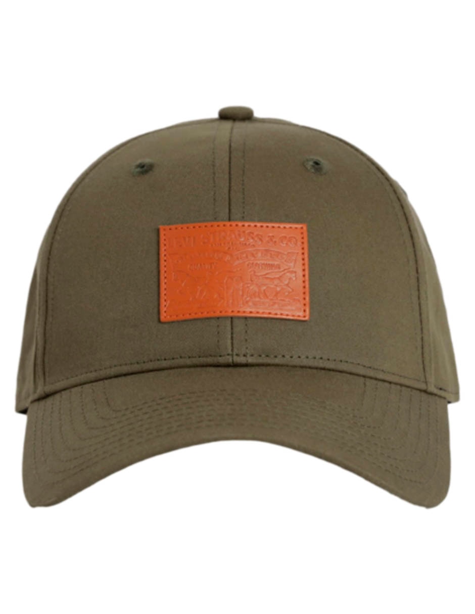Gorra visera curva correa ajustable casual para hombre