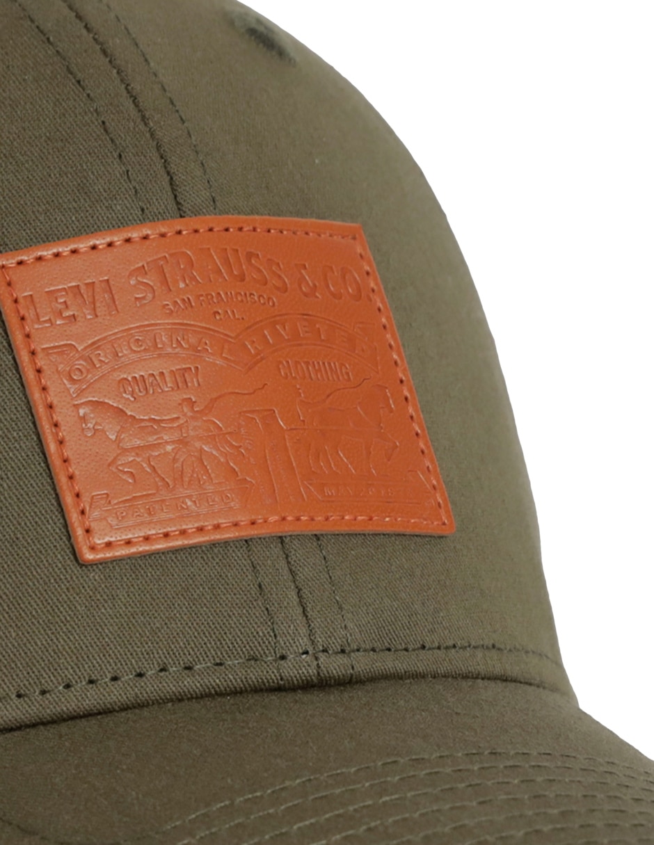 Gorra visera curva correa ajustable casual para hombre 3