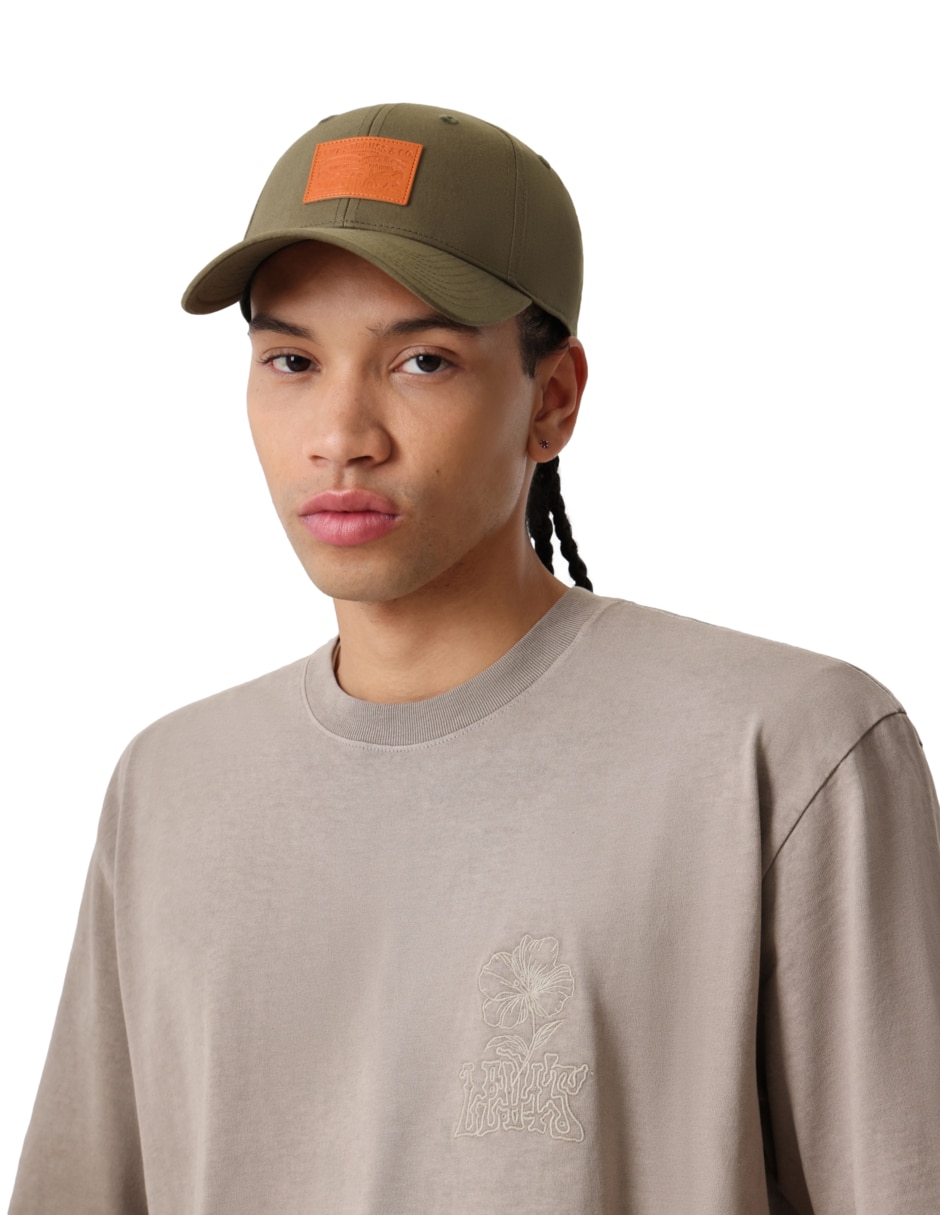 Gorra visera curva correa ajustable casual para hombre 2
