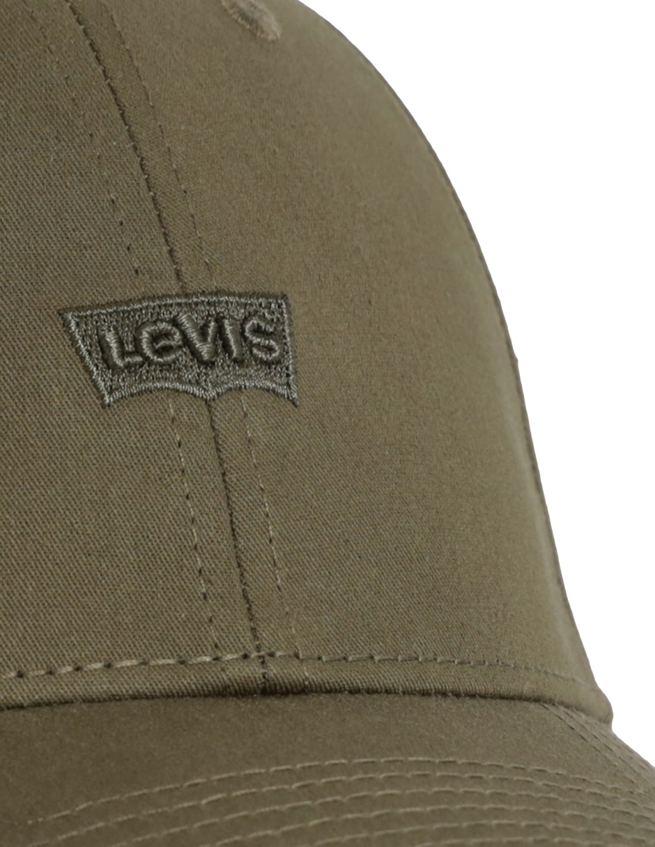 Gorra visera curva correa ajustable casual Levi's para hombre