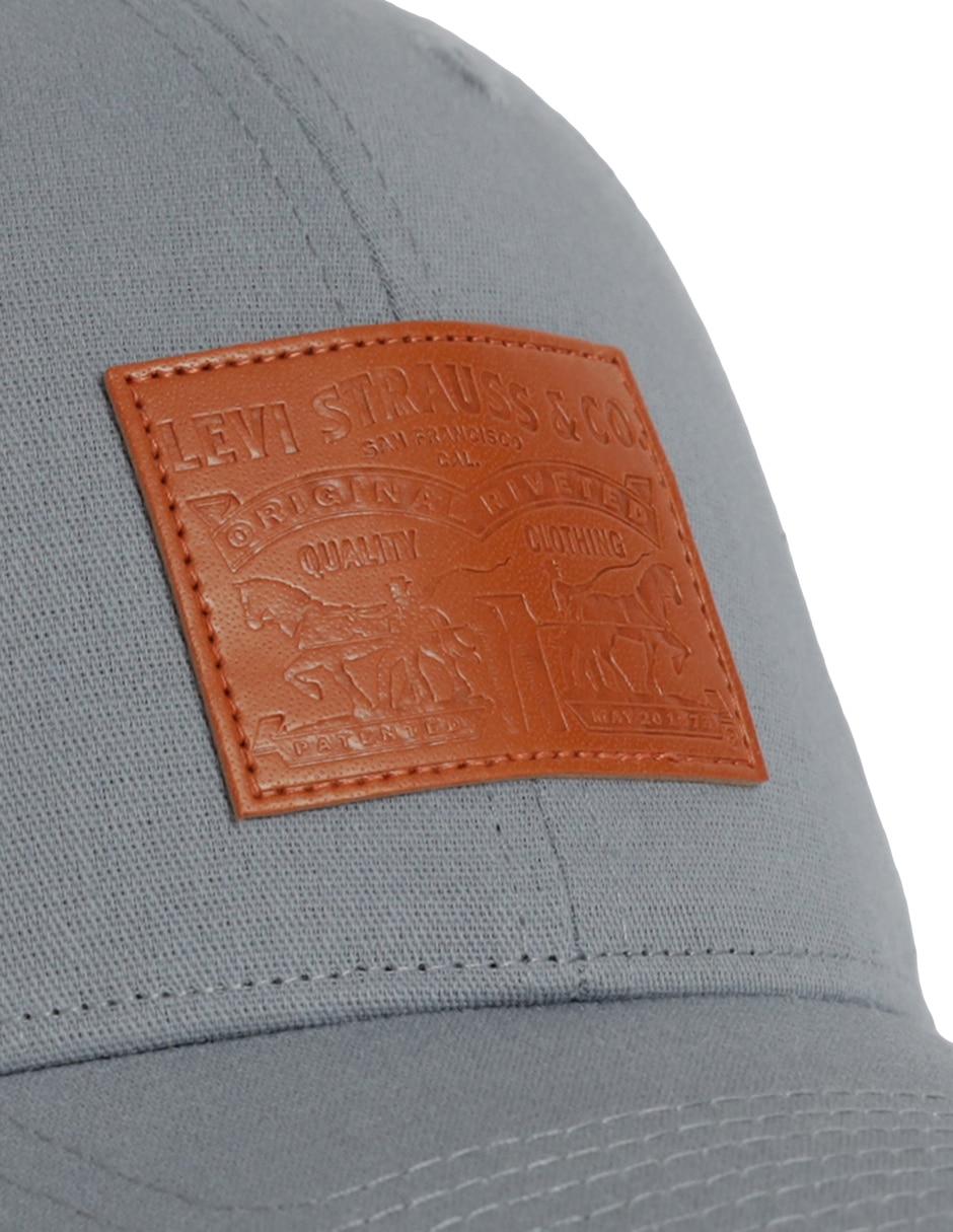 Gorra visera curva correa ajustable casual Levi's para hombre