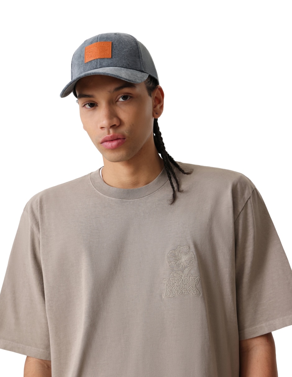 Gorra visera curva correa ajustable casual para hombre 2