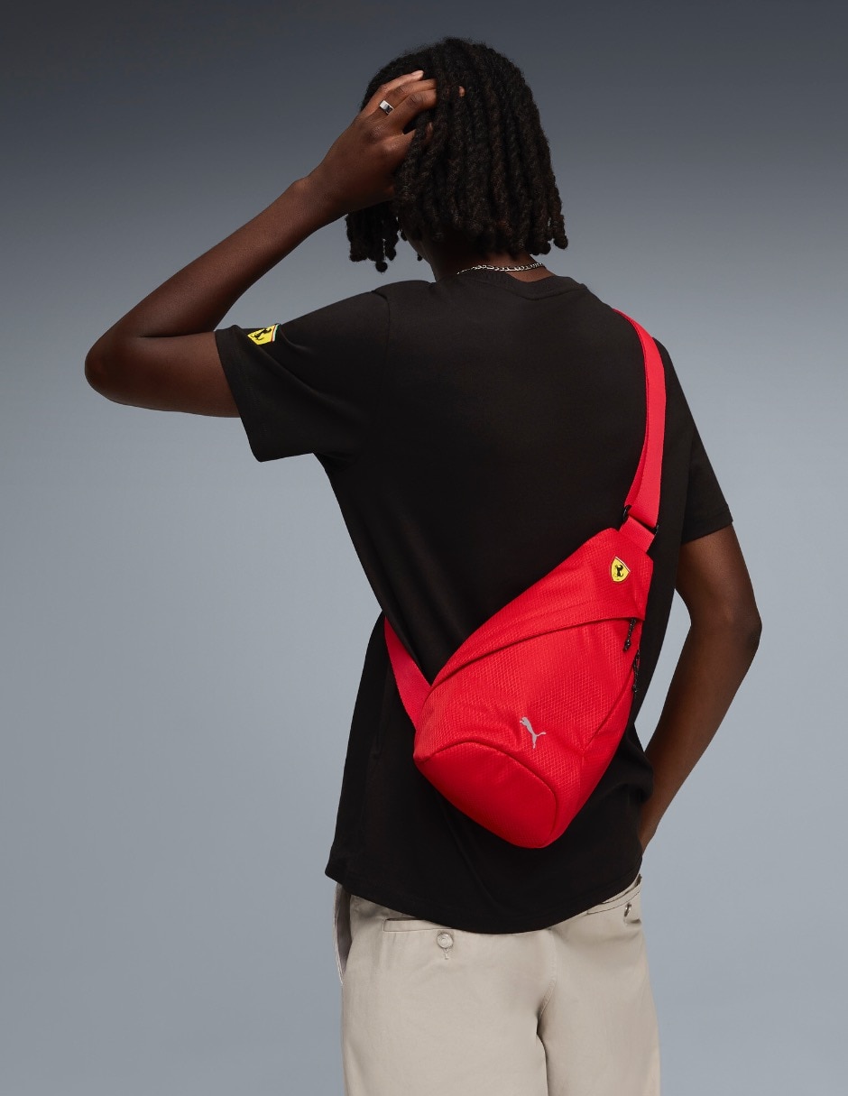Bolsa bandolera Ferrari para hombre