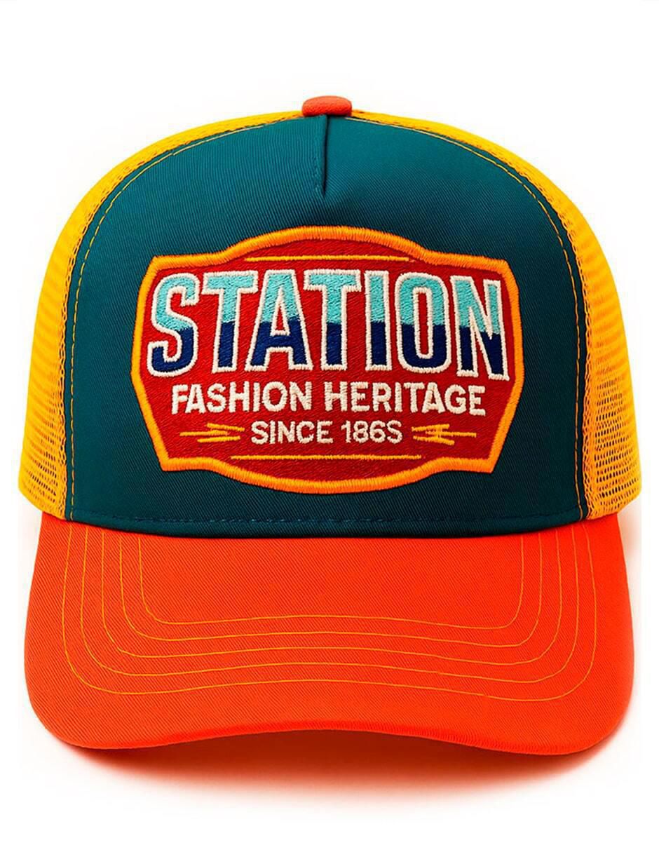 Gorra con visera curva snapback para adulto 2