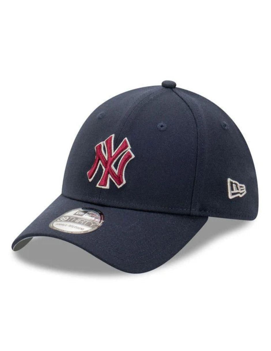 Gorra visera curva cerrada para béisbol New York Yankees para adulto
