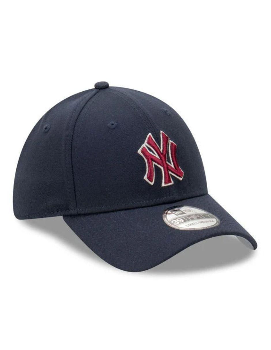 Gorra visera curva cerrada para béisbol New York Yankees para adulto