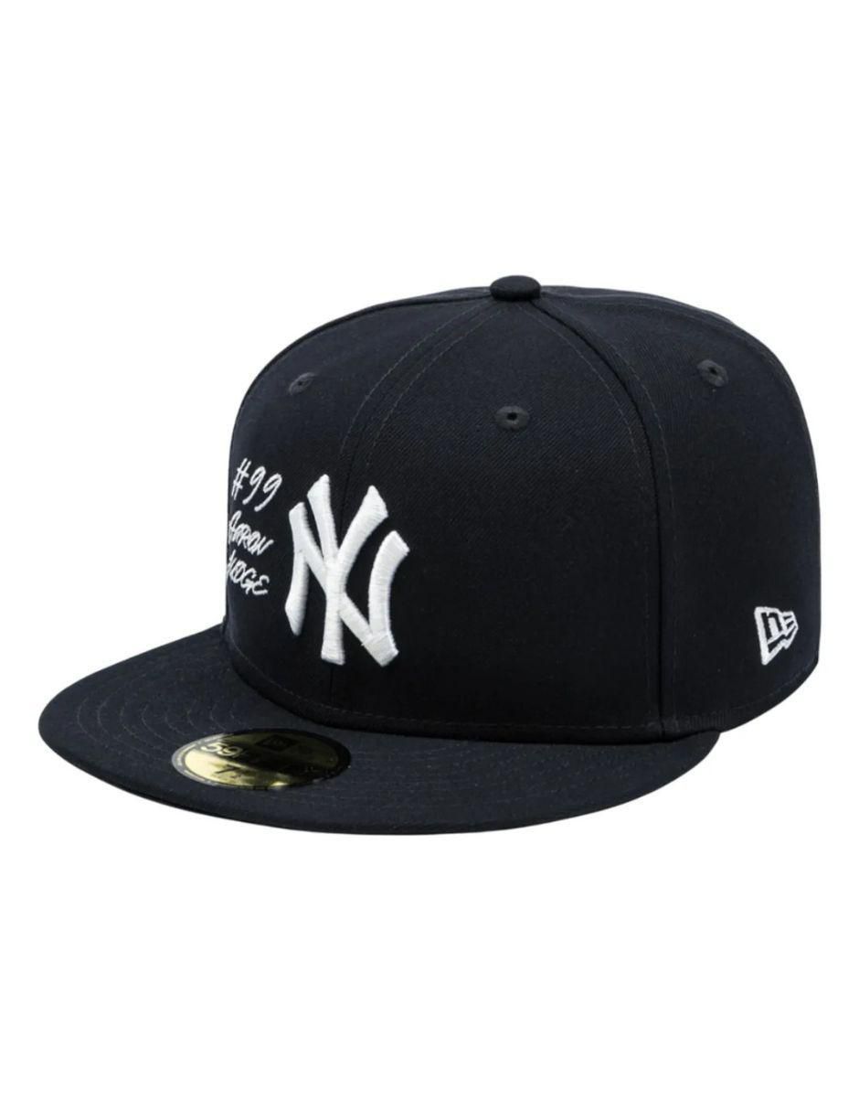 Gorra visera plana cerrada para béisbol MLB Script New York Yankees para adulto Gorra visera plana cerrada para béisbol MLB Script New York Yankees para adulto