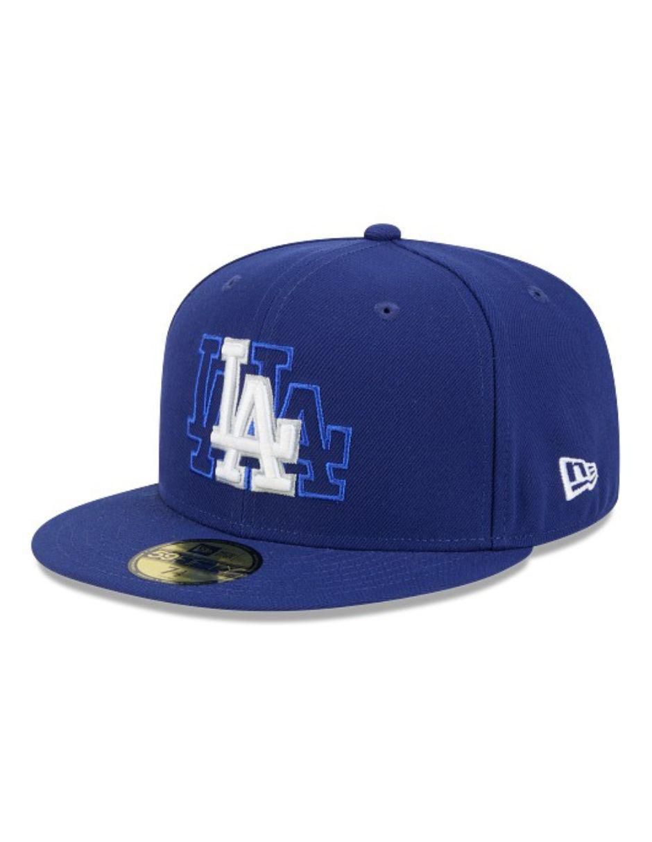 Gorra visera plana cerrada para béisbol Los Angeles Dodgers para adulto Gorra visera plana cerrada para béisbol Los Angeles Dodgers para adulto