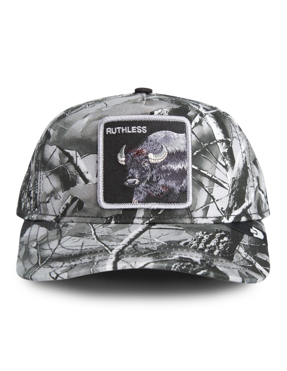 Gorra con visera curva snapback casual para adulto