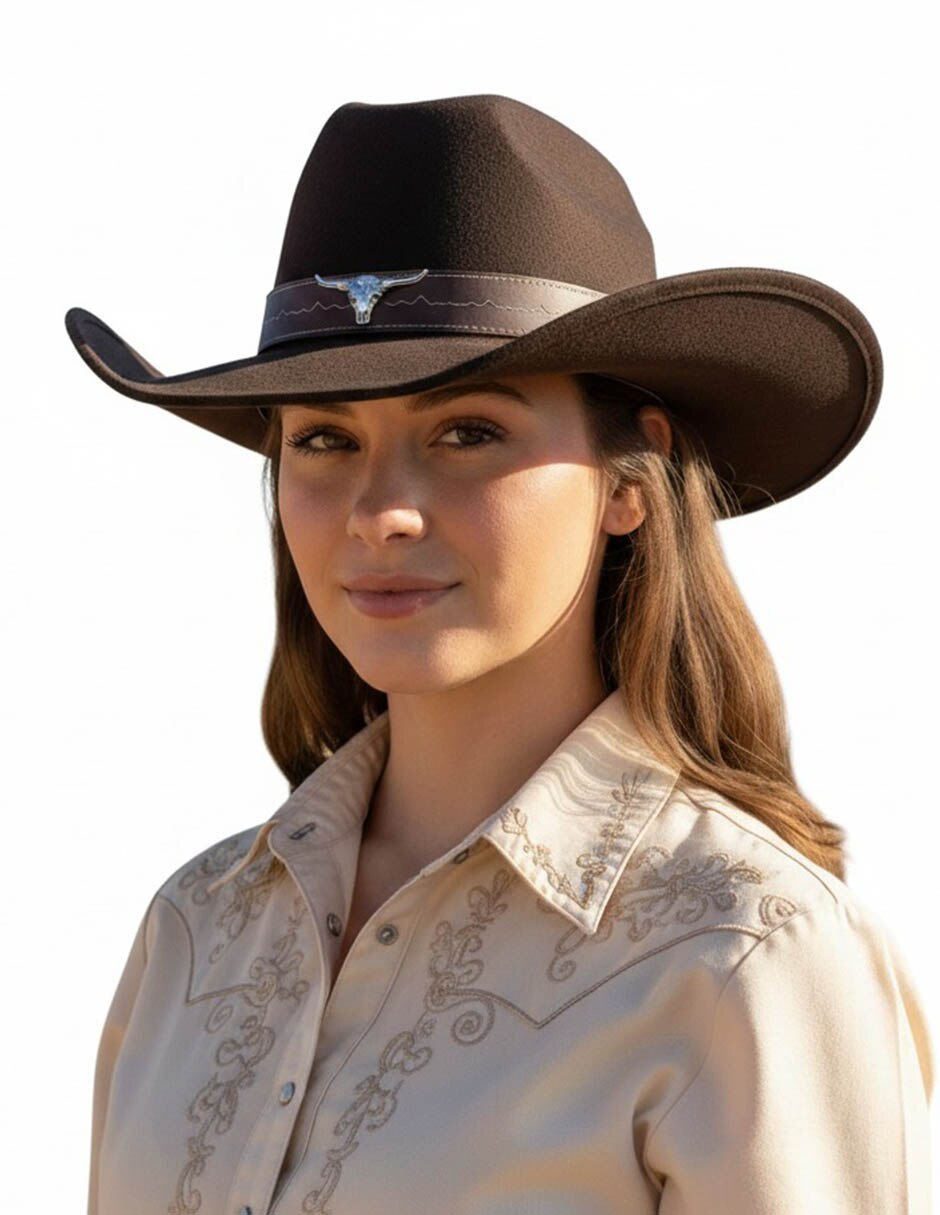Sombrero estampado vaquera 4