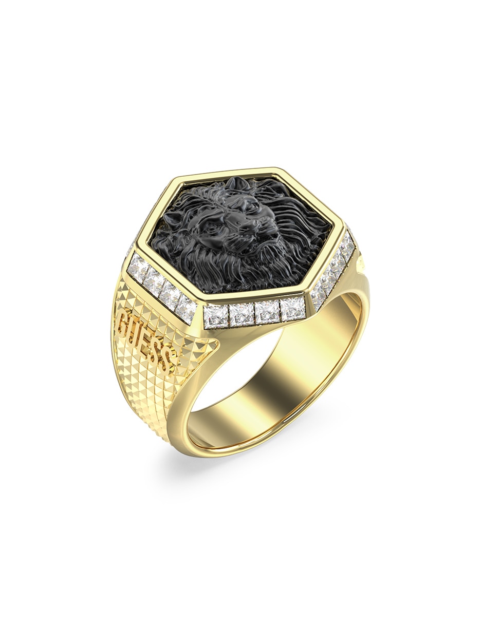 Anillo de león Lion King pulido