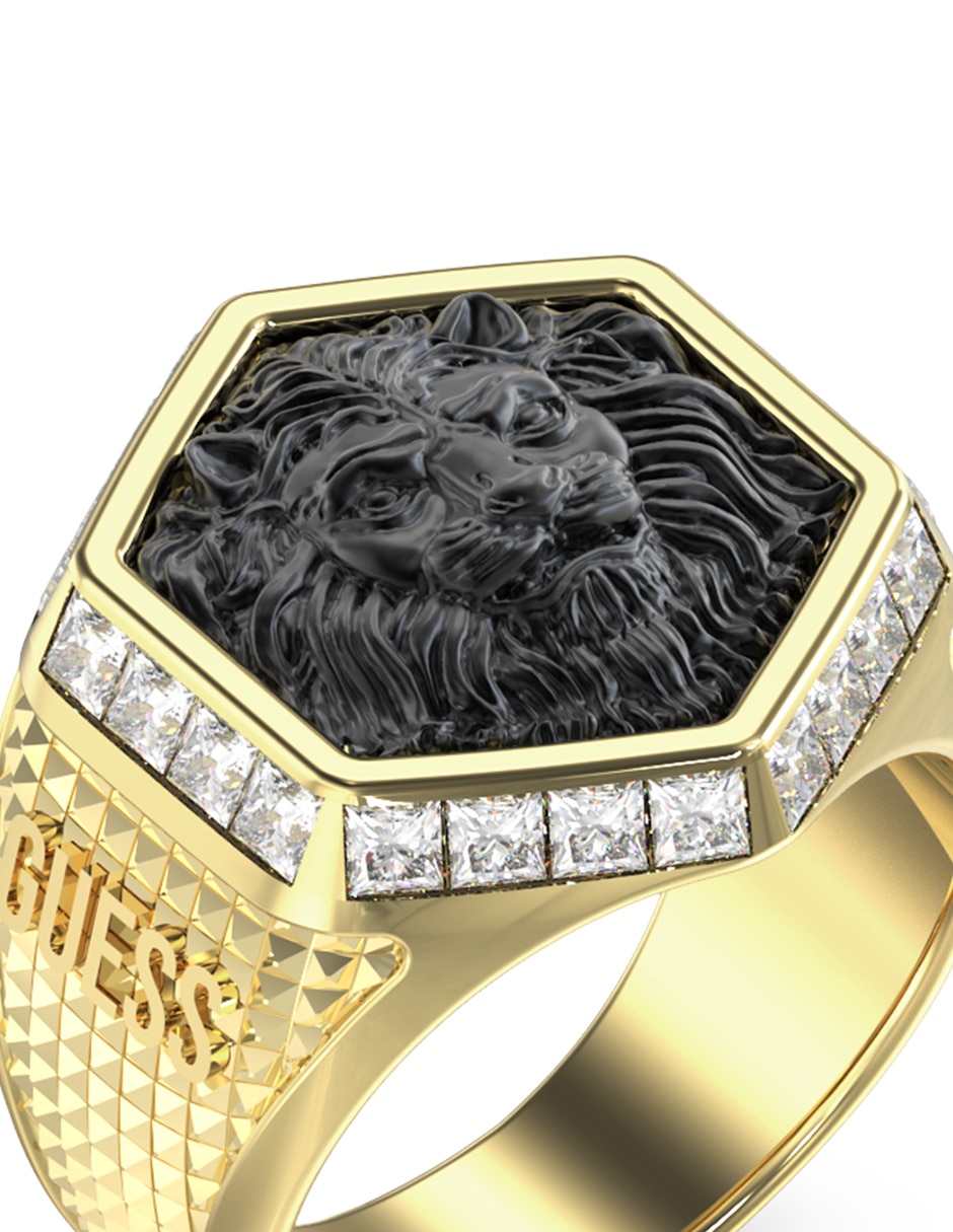 Anillo de león Lion King pulido